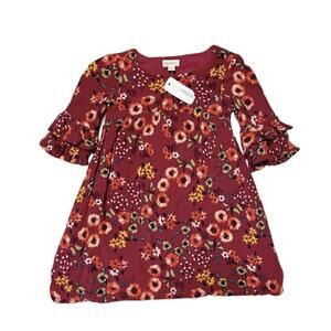 NWT Gymboree Floral Gauze Dress Size 18m